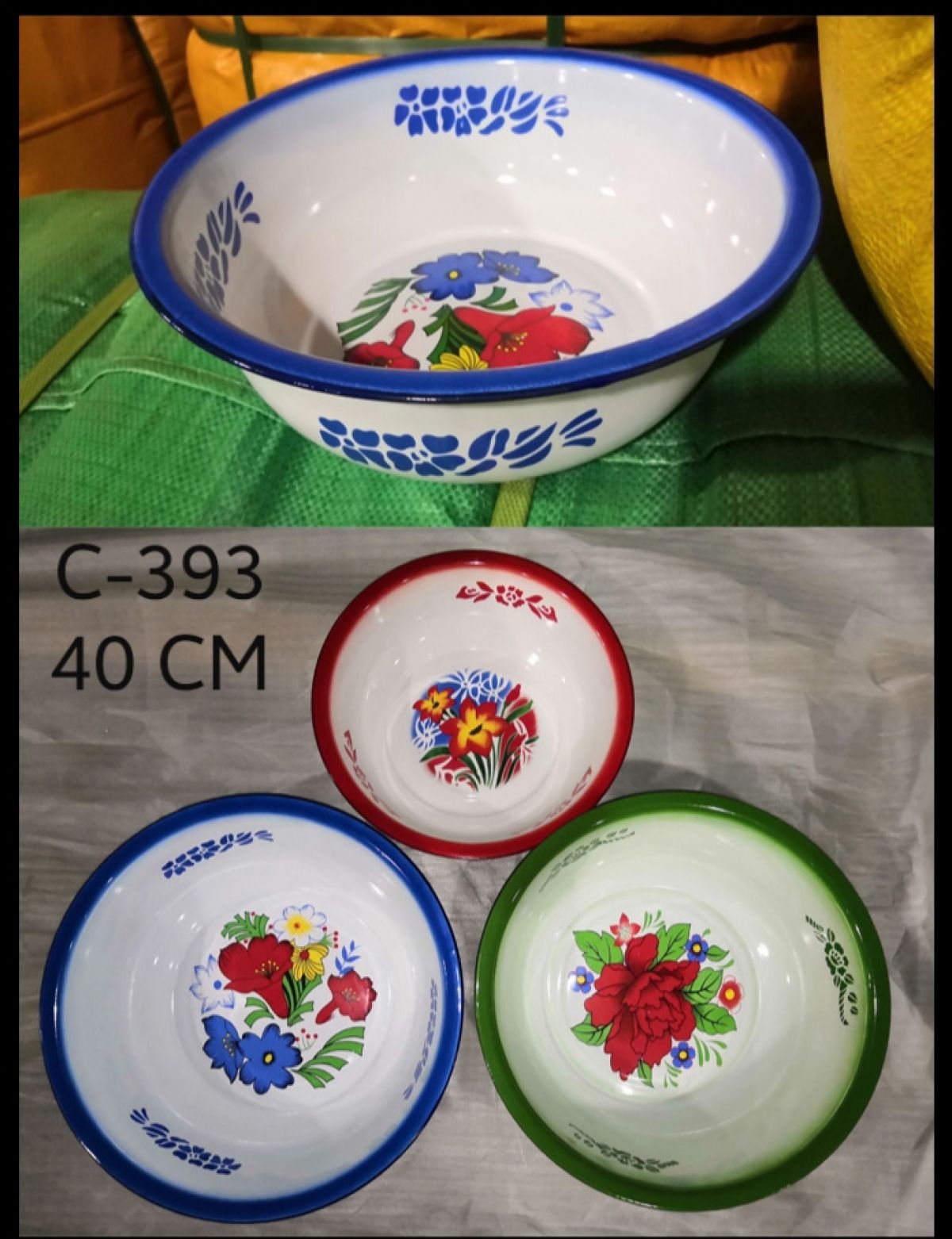BASKOM C-393 (40CM) ISI 2 LUSIN
