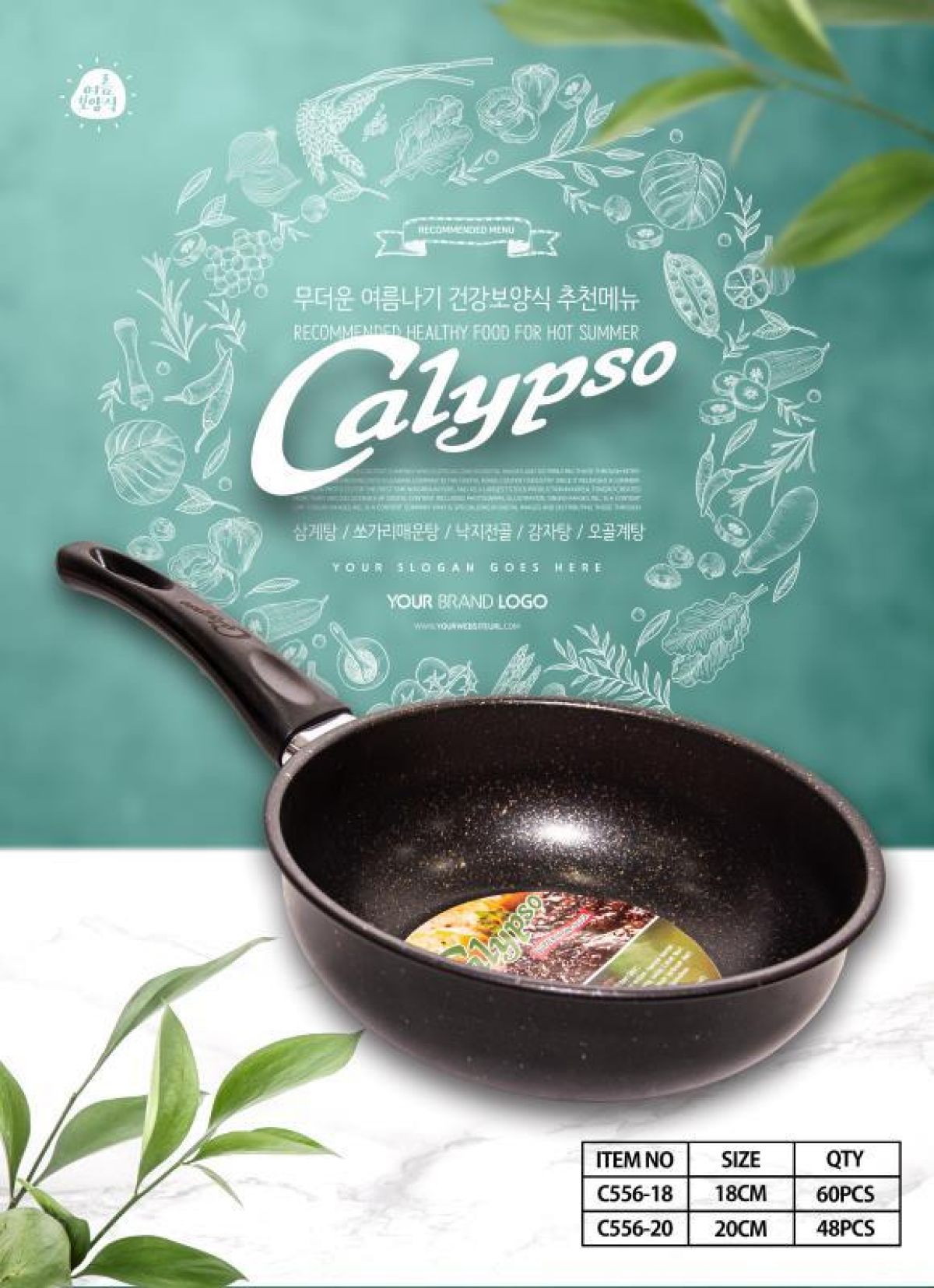 FRYPAN HITAM C556-20 ISI 48 PCS