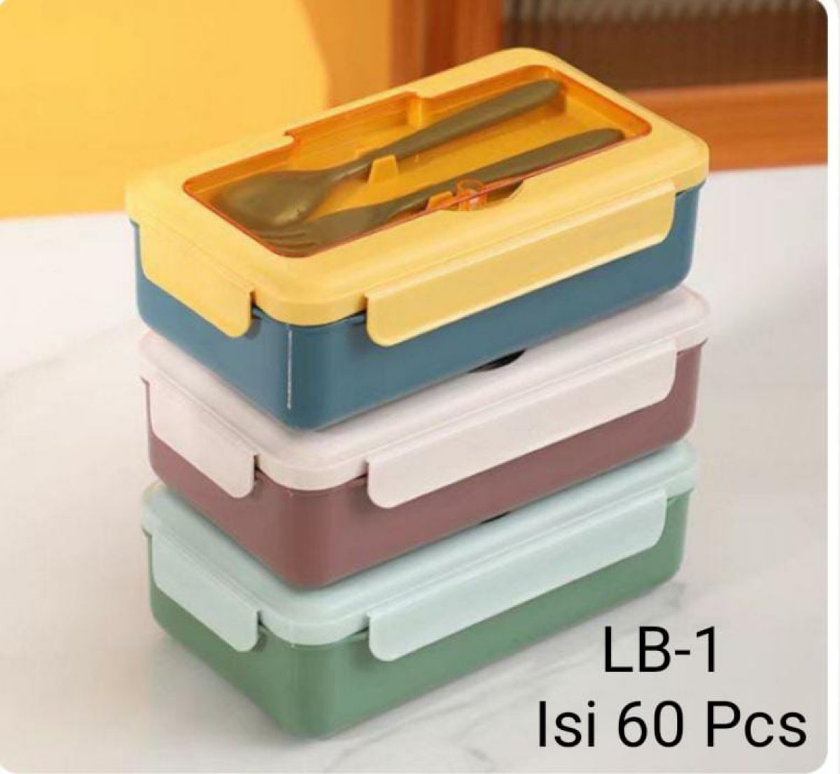 LUNCH BOX LB-1 ISI 60 PCS