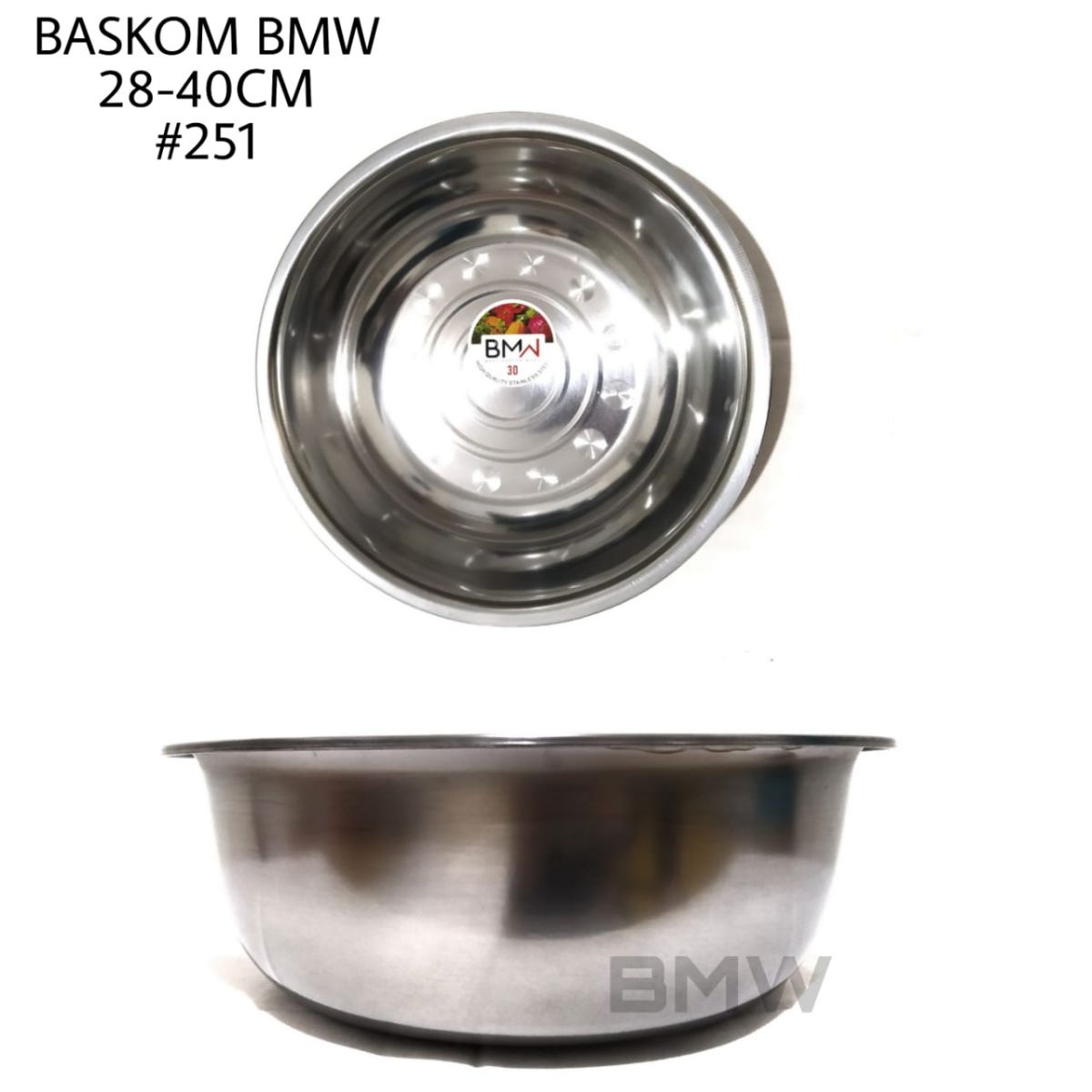 BASKOM BMW 251 (34CM) ISI 60 PCS