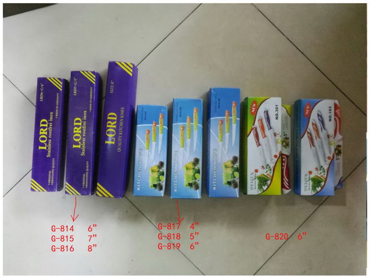 PISAU G-820 5" ISI 600 PCS