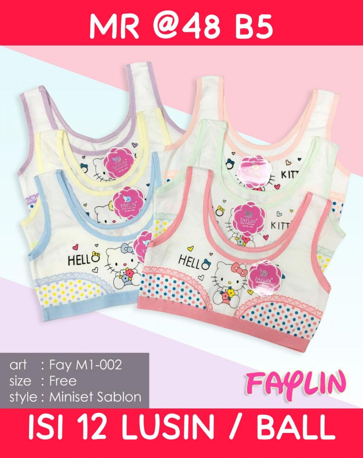 MINISET SABLON MR @48 B5 ISI 12 LUSIN
