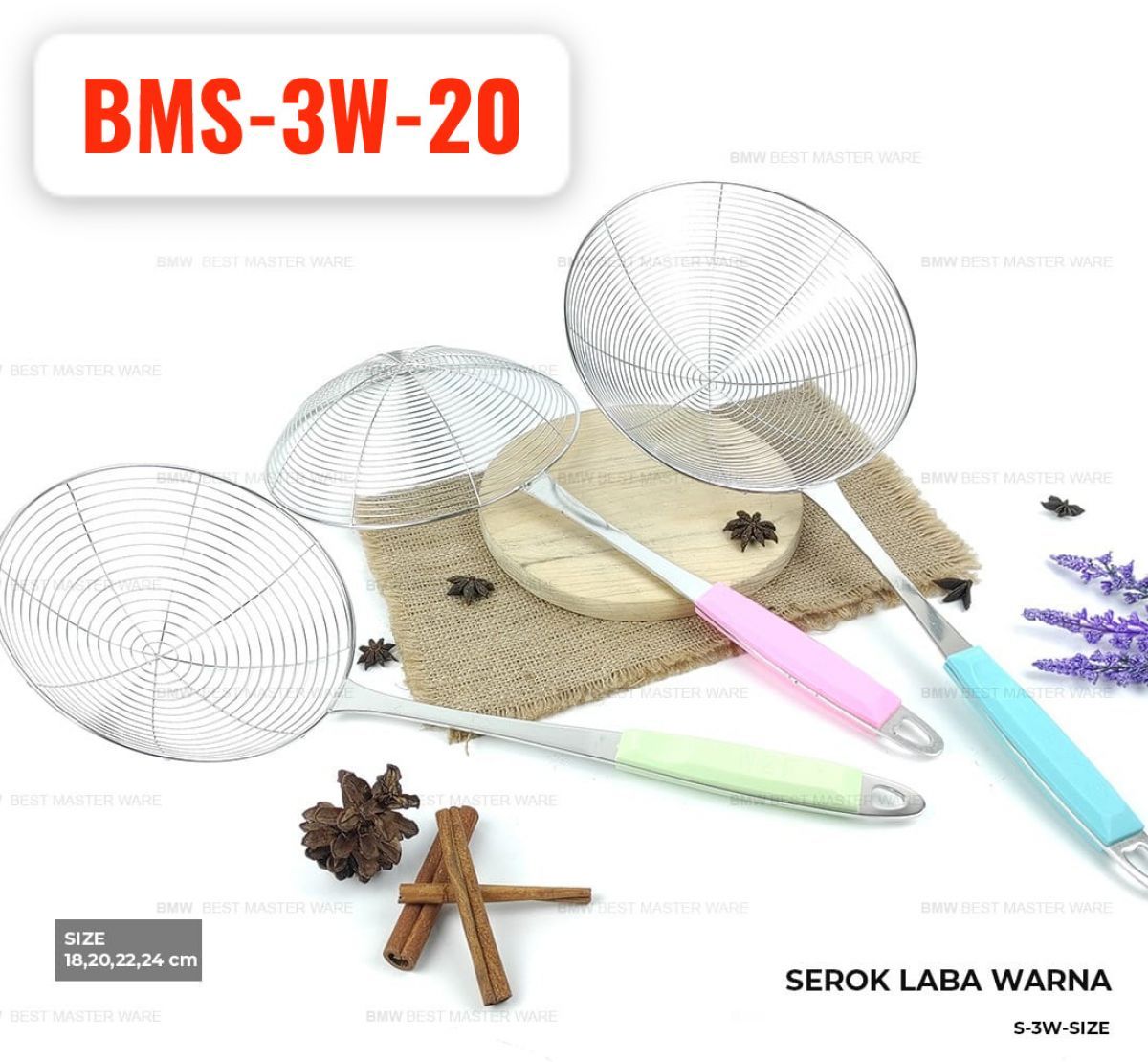 SEROK LABA WARNA S-3W (20CM) ISI 200 PCS