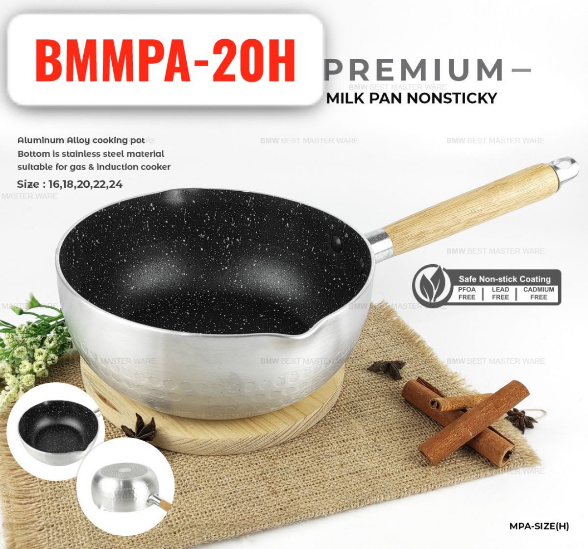 PANCI MILKPAN NONSTICKY 20CM