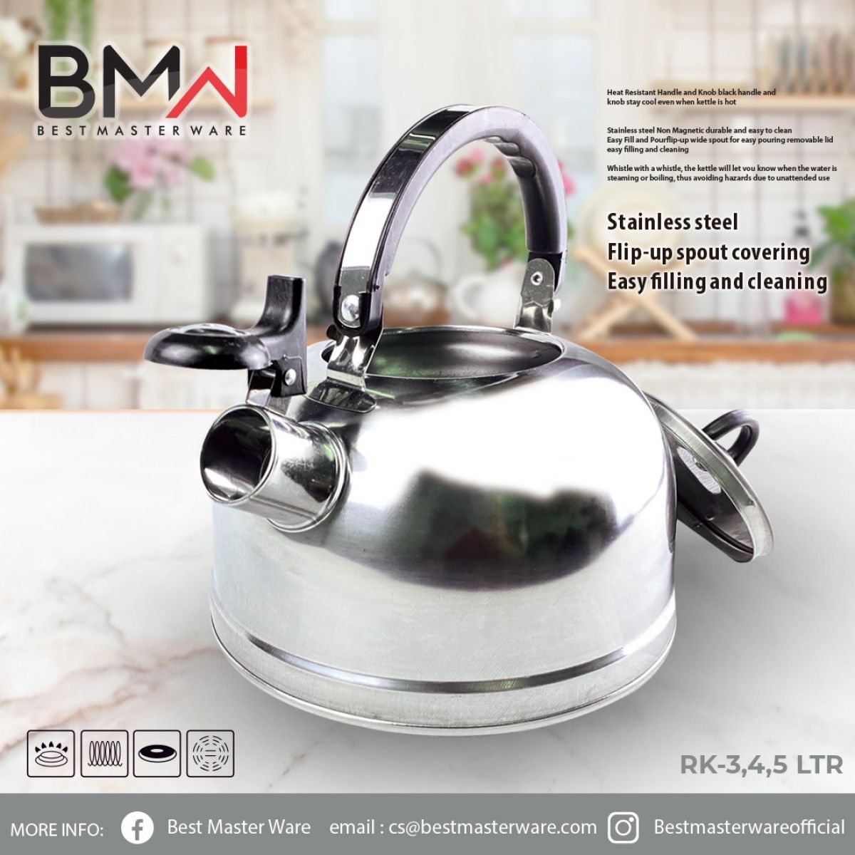 TEKO SIUL STAINLESS RK-5L ISI 36 PCS